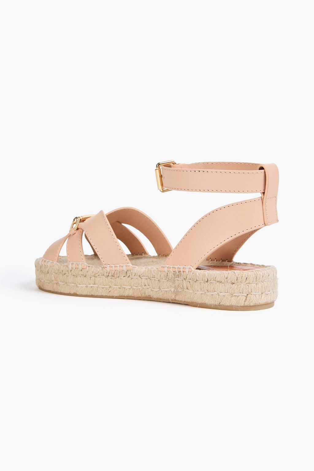 ZIMMERMANN صندل إسبادريل من الجلد بنعل سميك