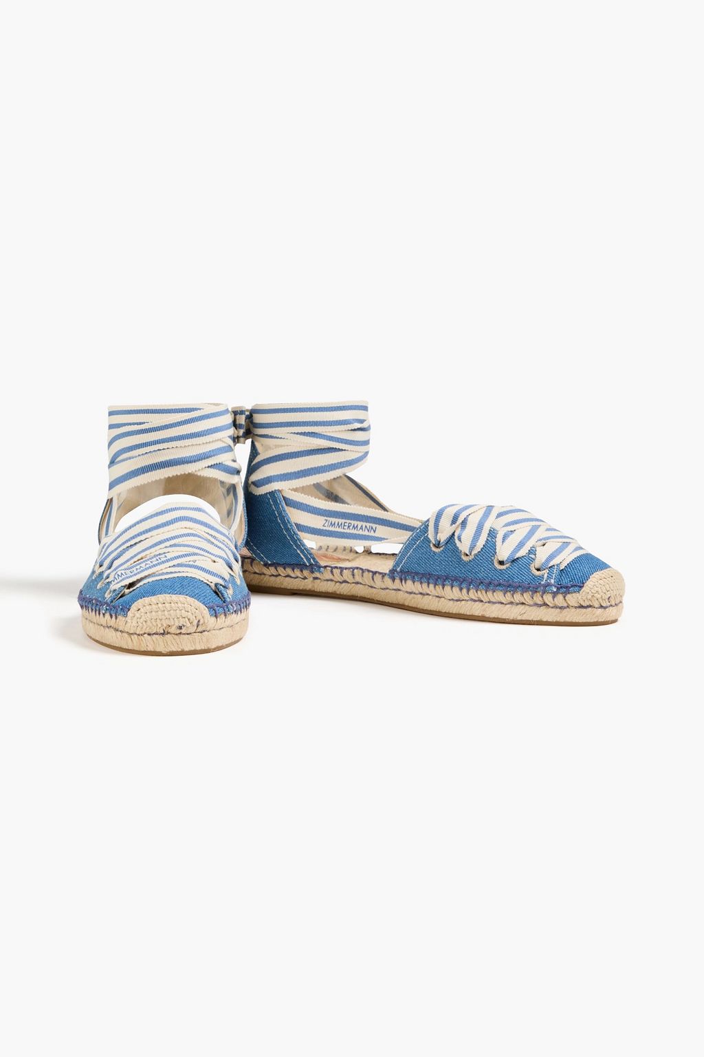 ZIMMERMANN Denim espadrilles
