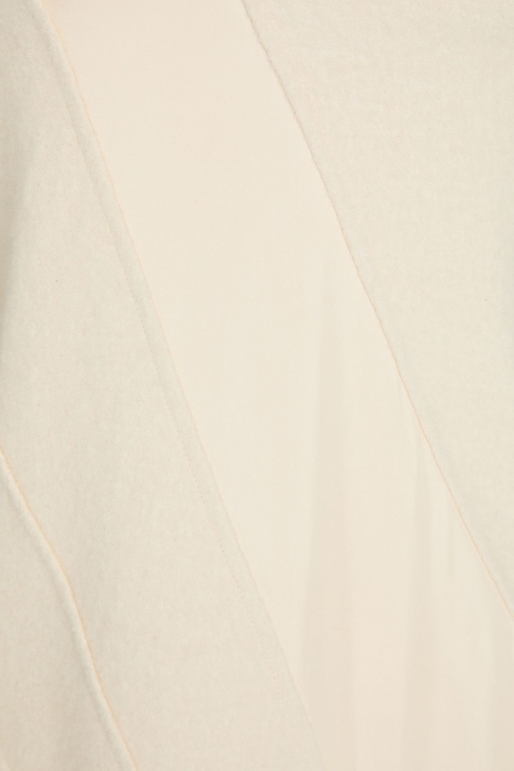 JIL SANDER Cotton and wool-blend jersey midi dress