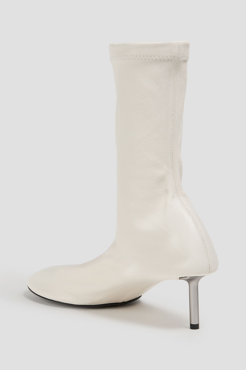  Jil Sander - Sock Boots Aus Leder - Weiß - Eu 36 