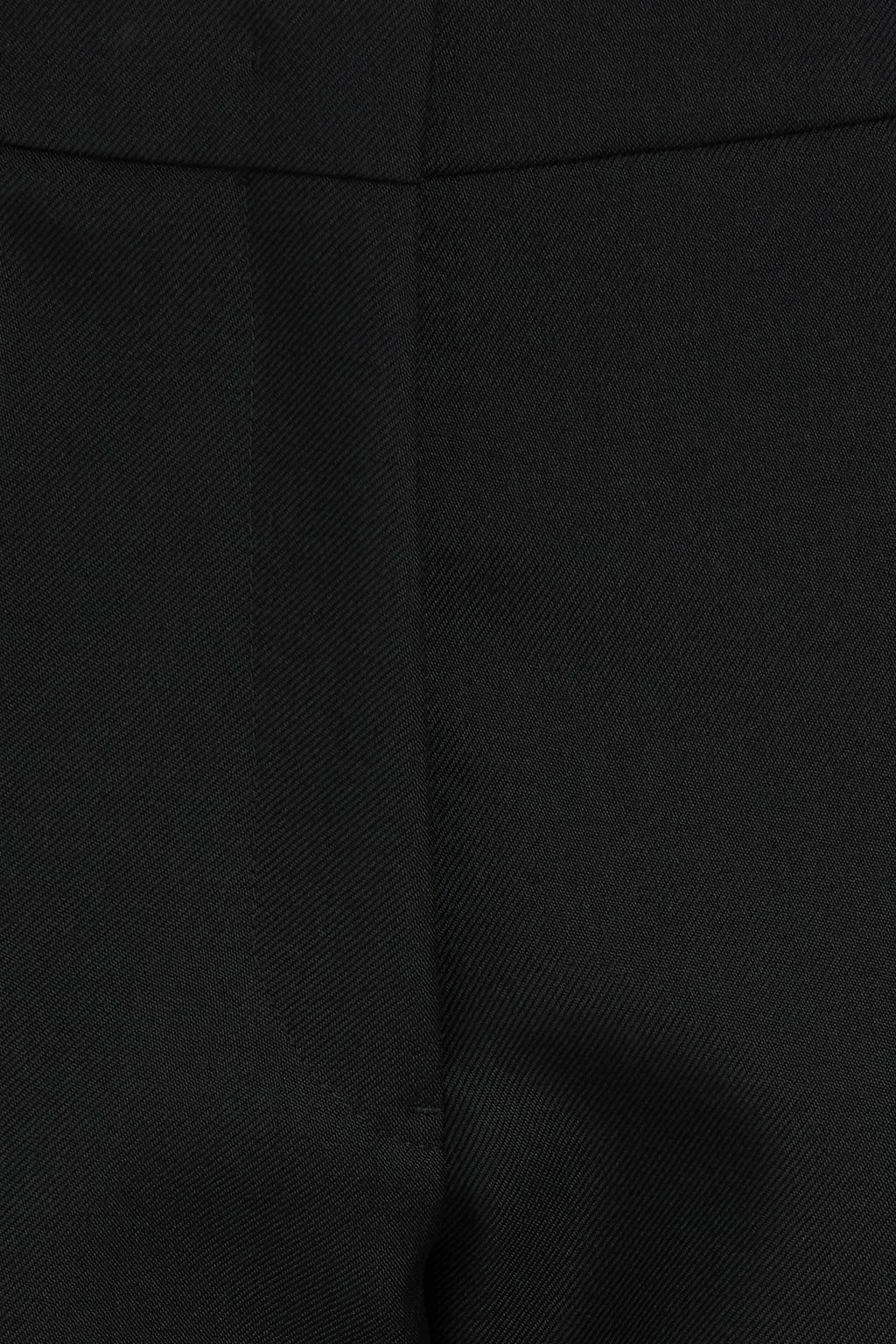 JIL SANDER Wool-twill bootcut pants