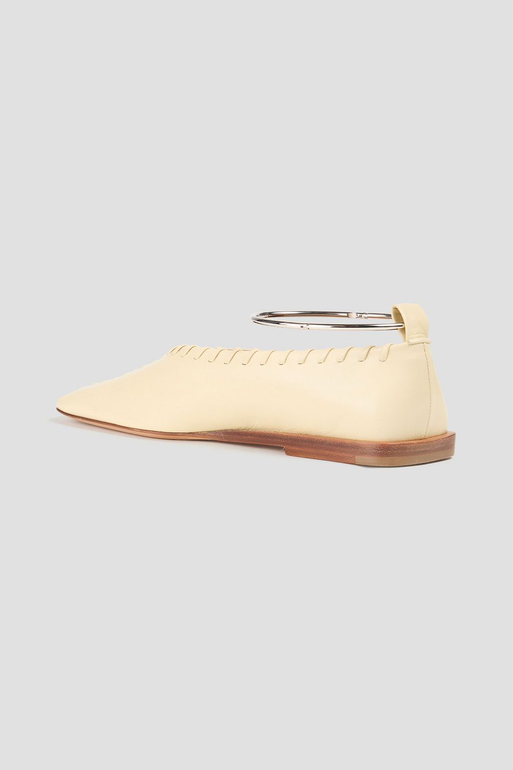 JIL SANDER Leather flats