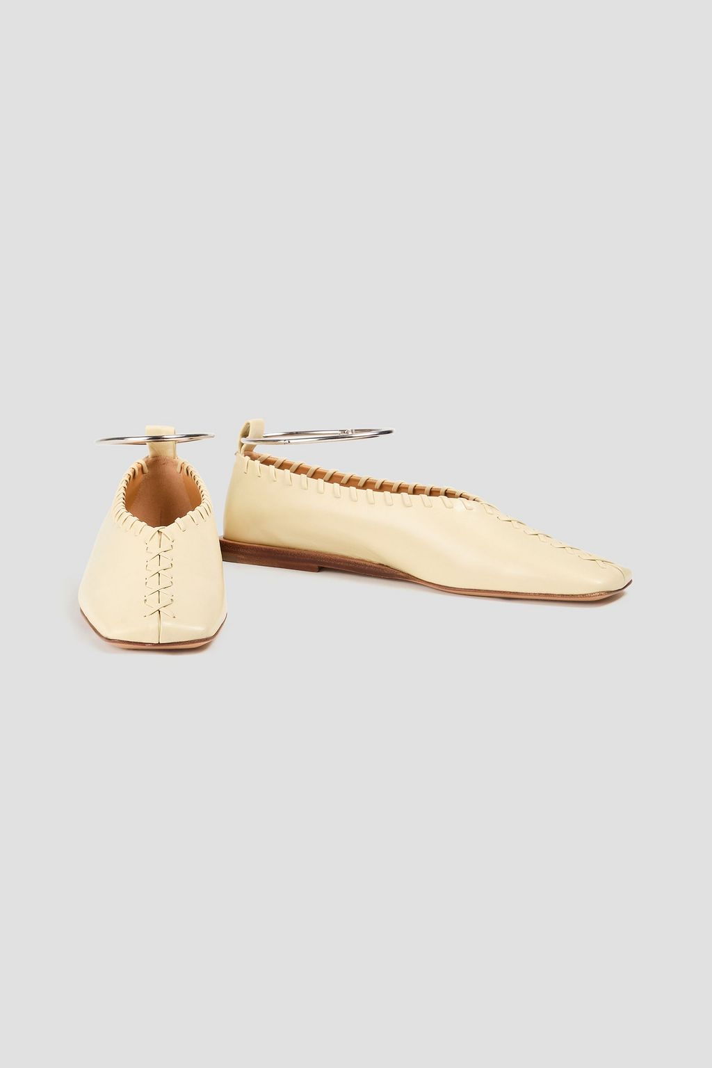JIL SANDER Leather flats