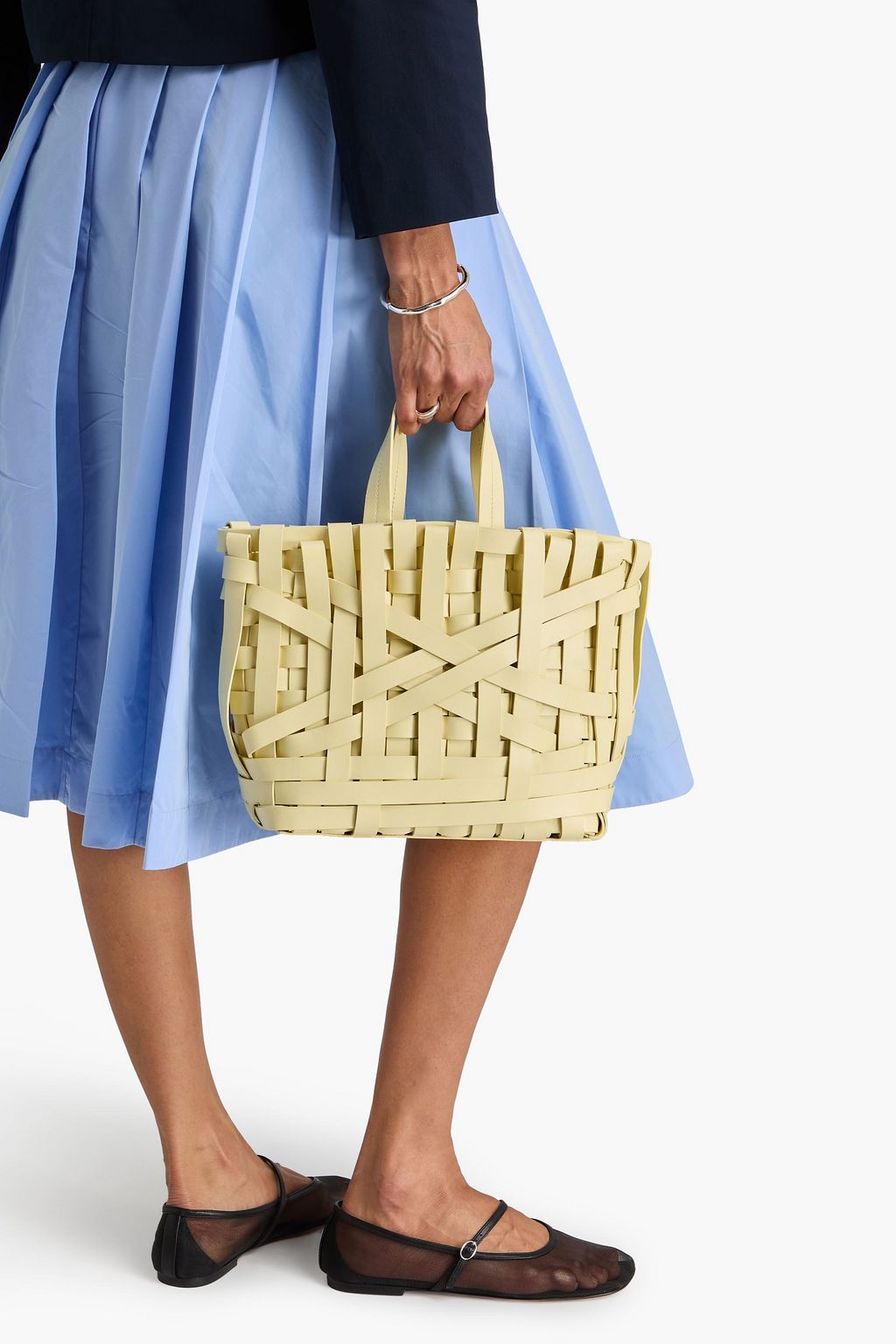 JIL SANDER Leather tote