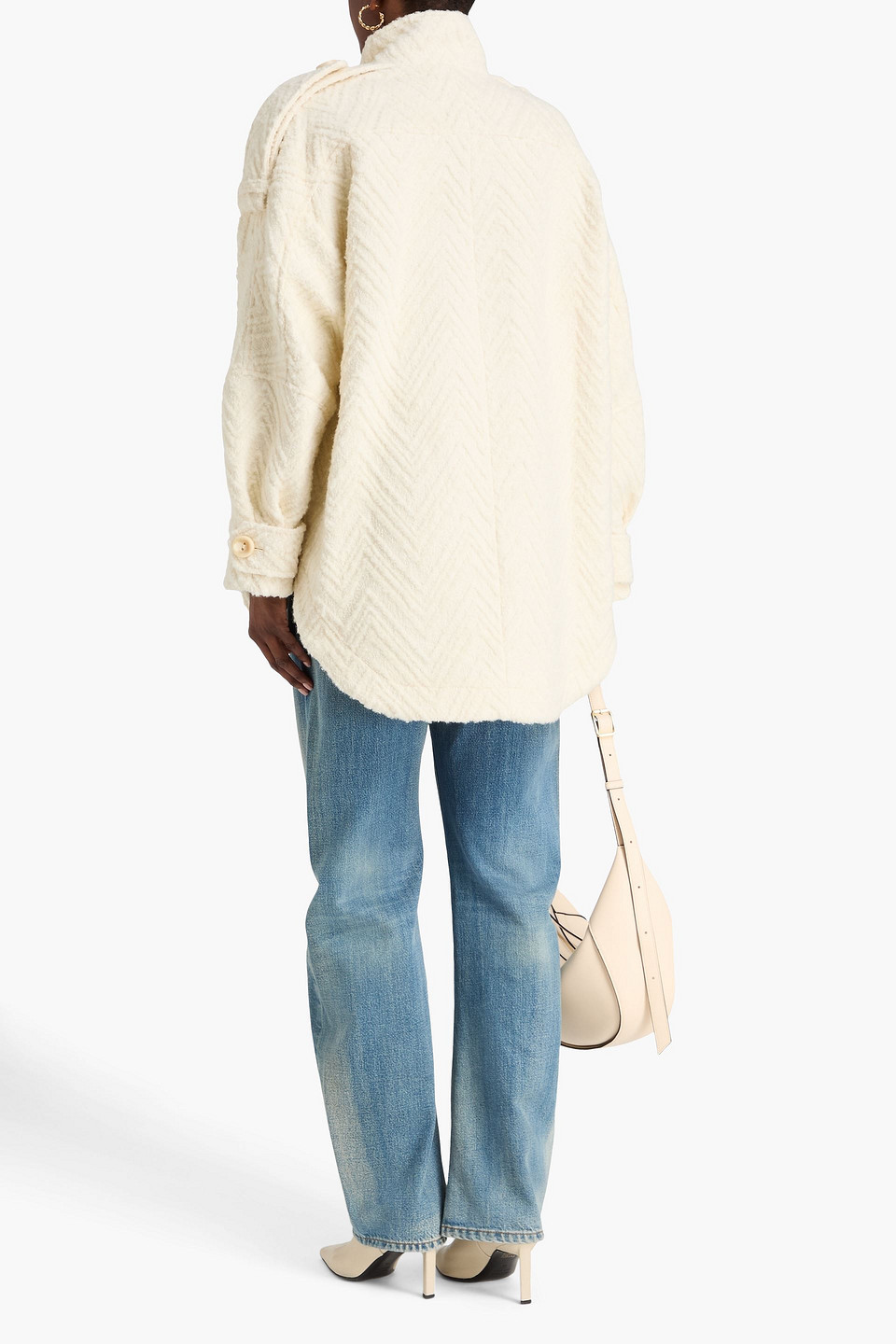  Zimmermann - Bouclé-tweed Shirt Jacket - White - Xs 