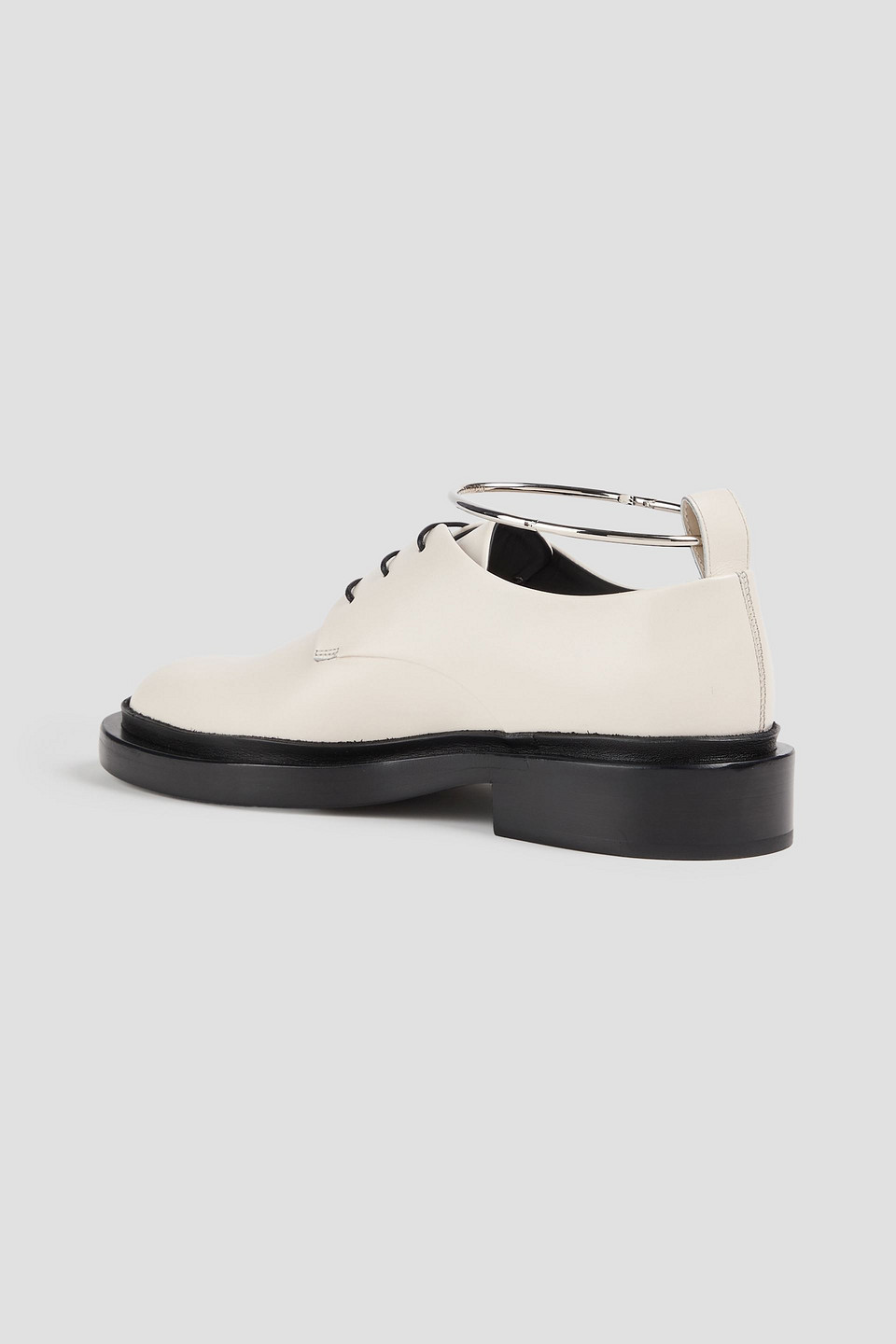  Jil Sander - Brogues Aus Leder - Weiß - Eu 36 
