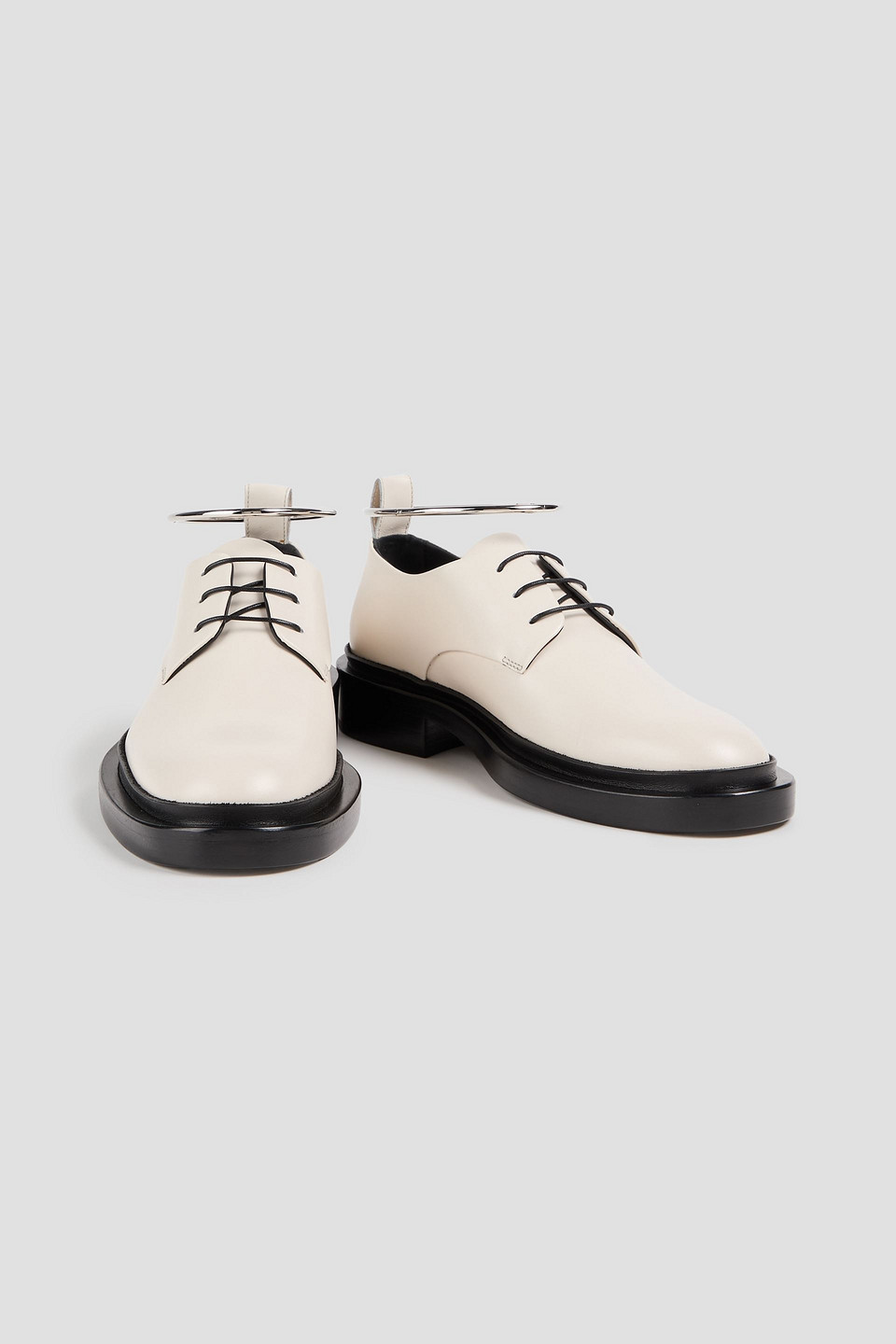  Jil Sander - Brogues Aus Leder - Weiß - Eu 36 
