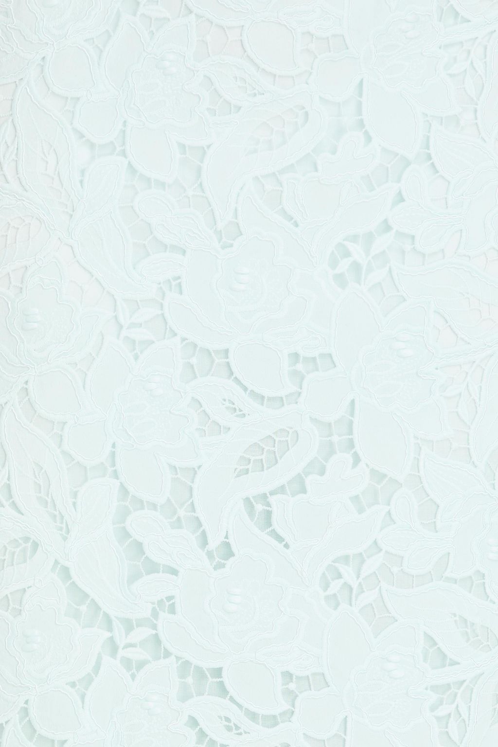 ZIMMERMANN Guipure lace midi pencil skirt