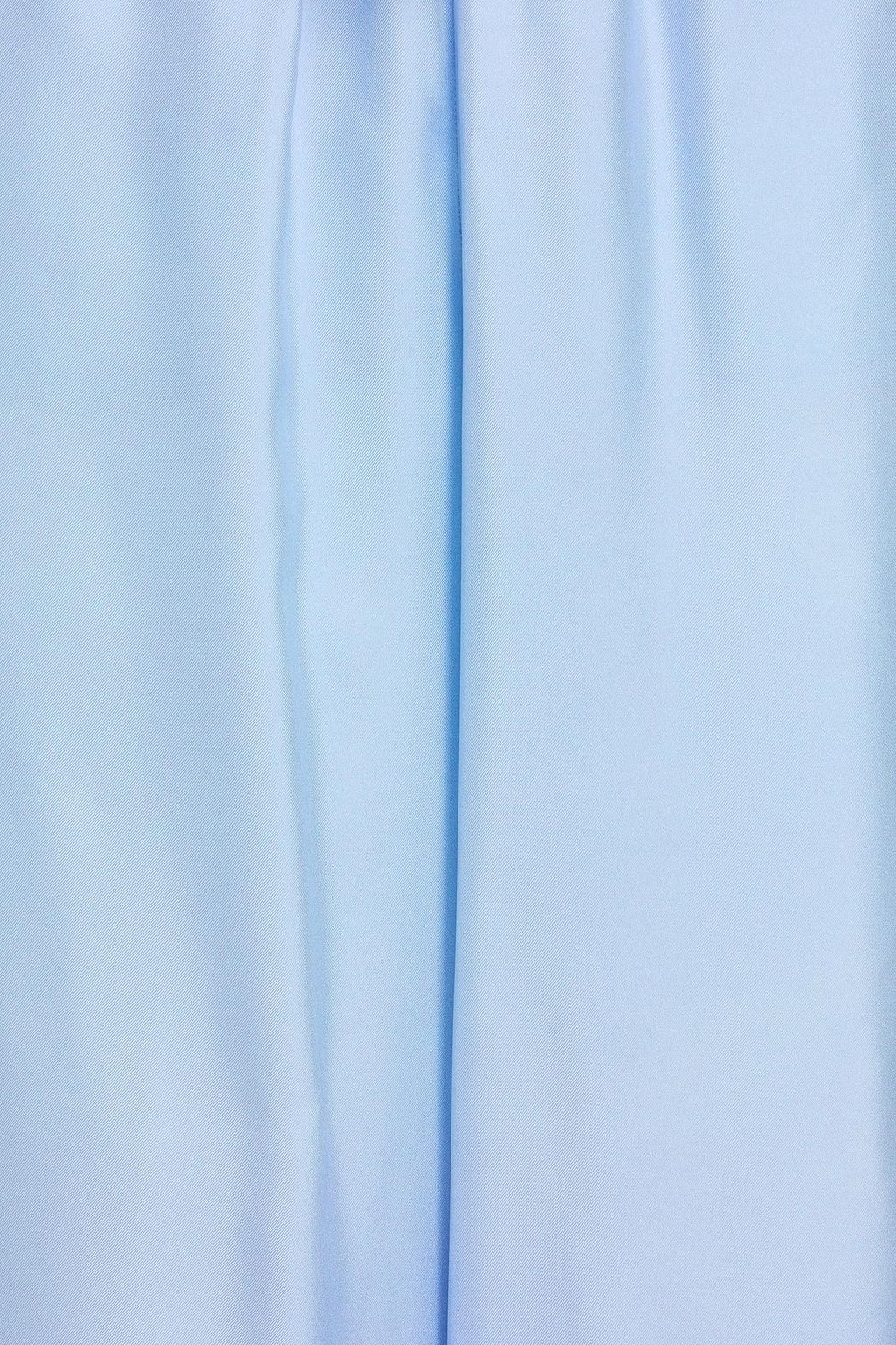 ZIMMERMANN Dégradé silk-twill wide-leg pants