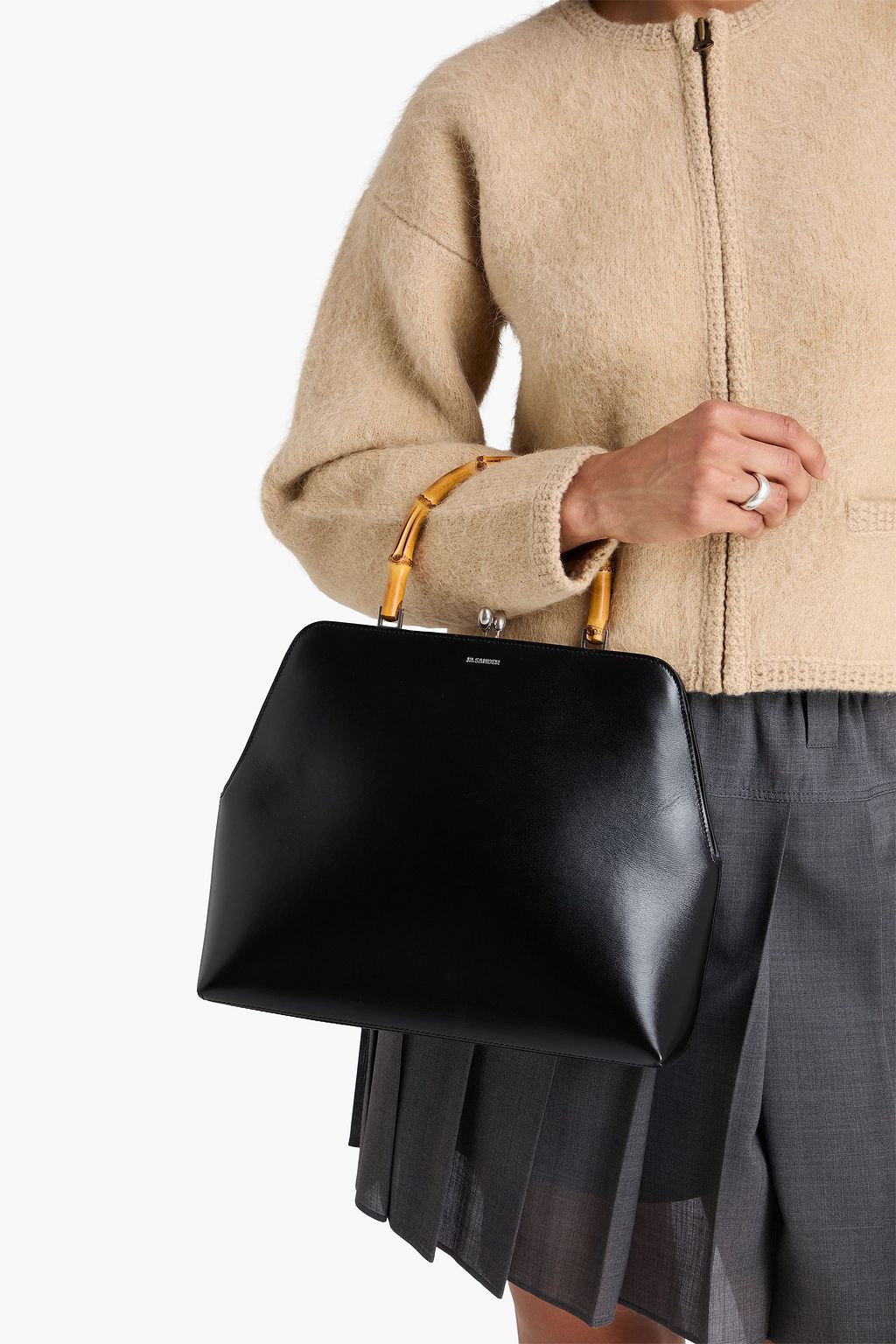 JIL SANDER Leather tote