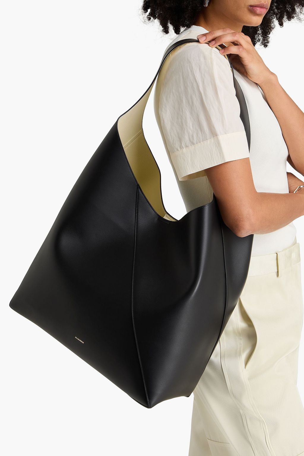 JIL SANDER Leather shoulder bag