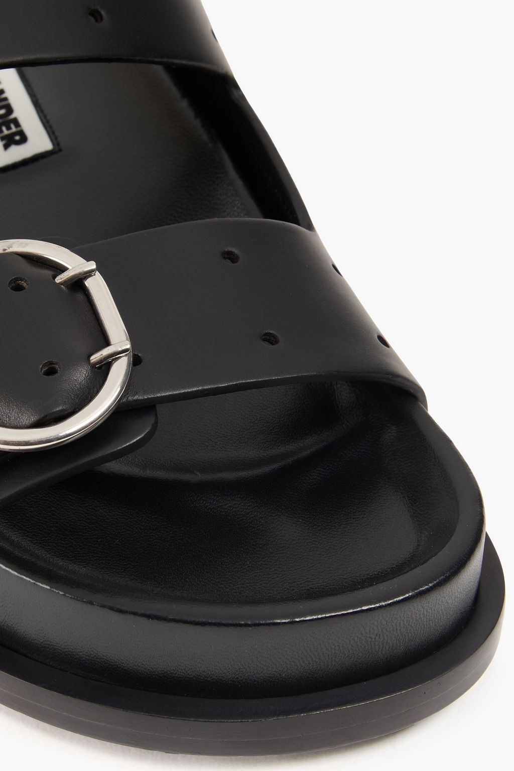 JIL SANDER Buckled leather sandals