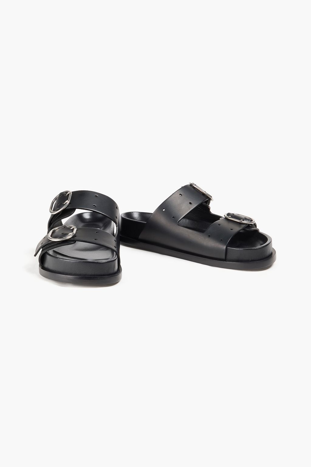 JIL SANDER Buckled leather sandals