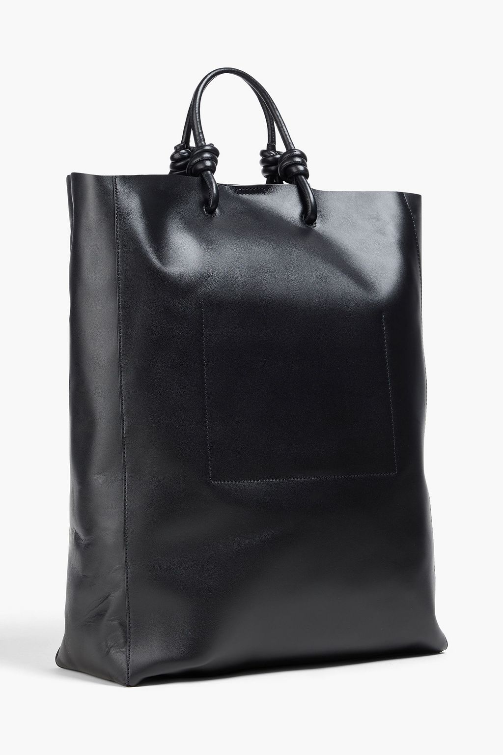 JIL SANDER حقيبة توت من الجلد