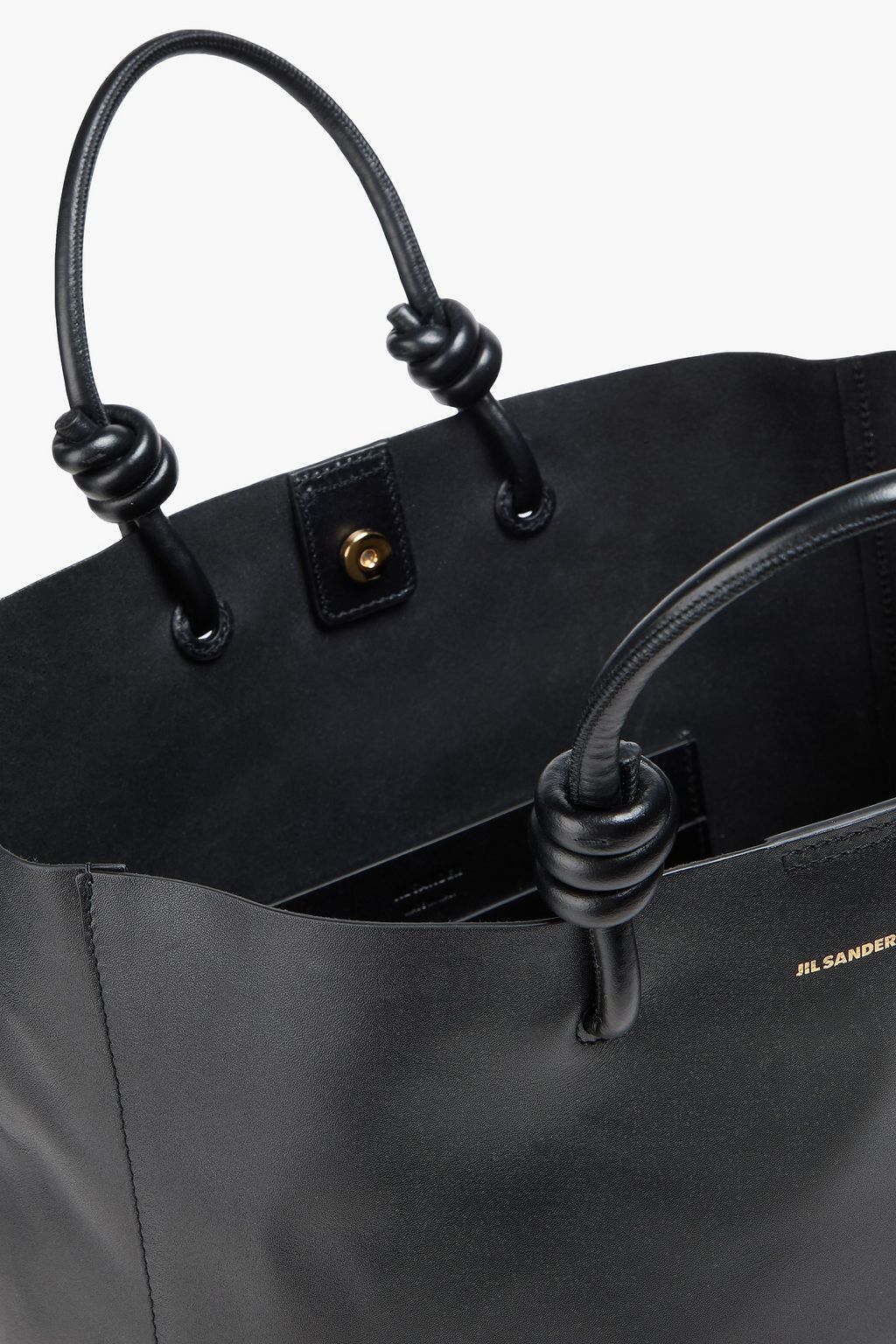 JIL SANDER حقيبة توت من الجلد