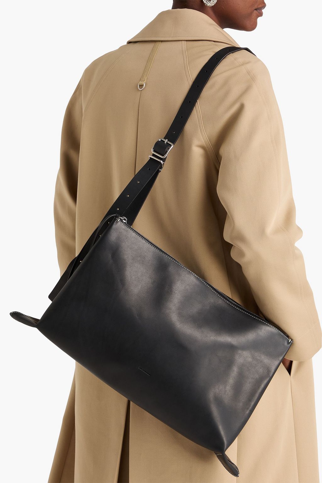 JIL SANDER Leather shoulder bag