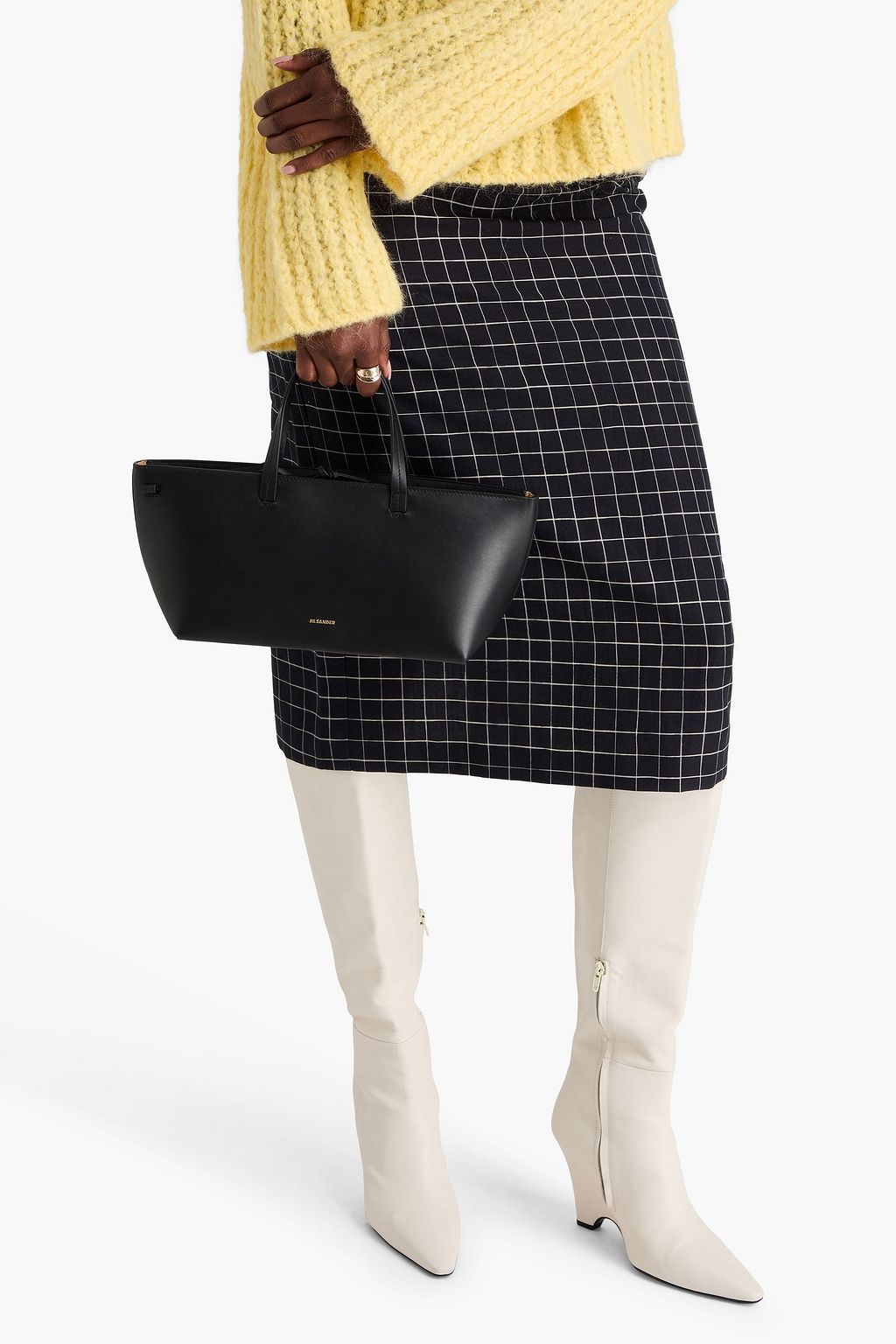 JIL SANDER Leather tote