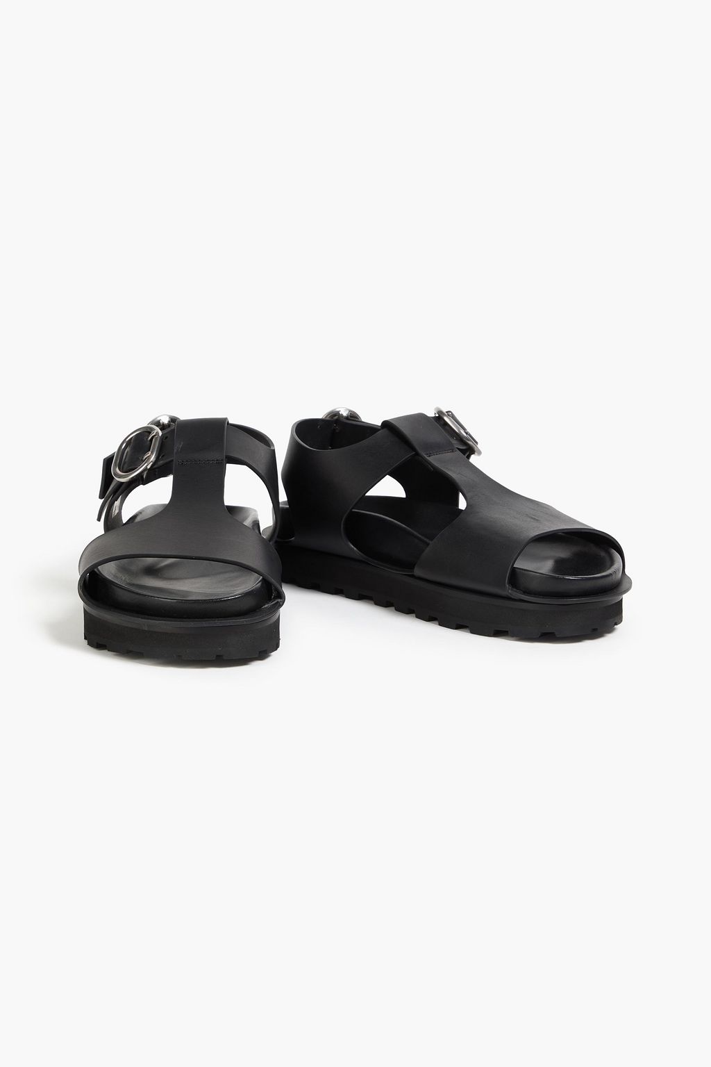 JIL SANDER Leather sandals