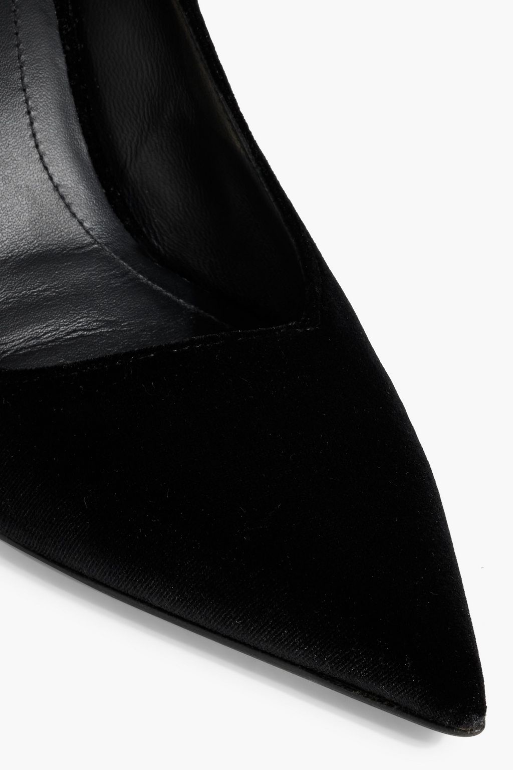 BALMAIN Moneta velvet pumps