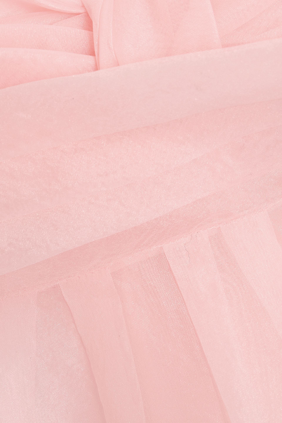 Simkhai Feyre Pussy-bow Organza Blouse In Pink