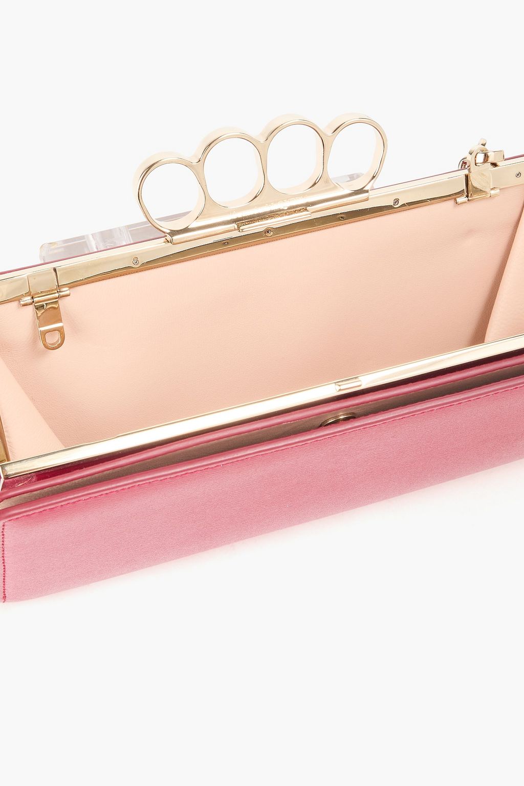 MCQUEEN Clutch aus Leder