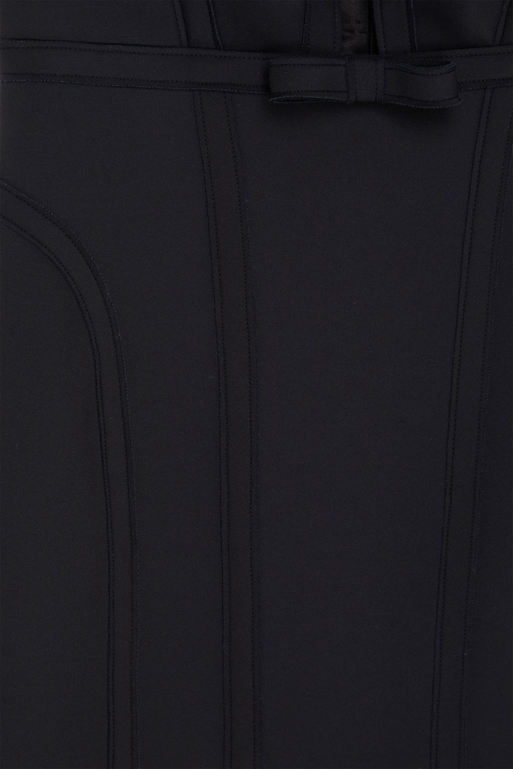 HUISHAN ZHANG London strapless scuba midi dress