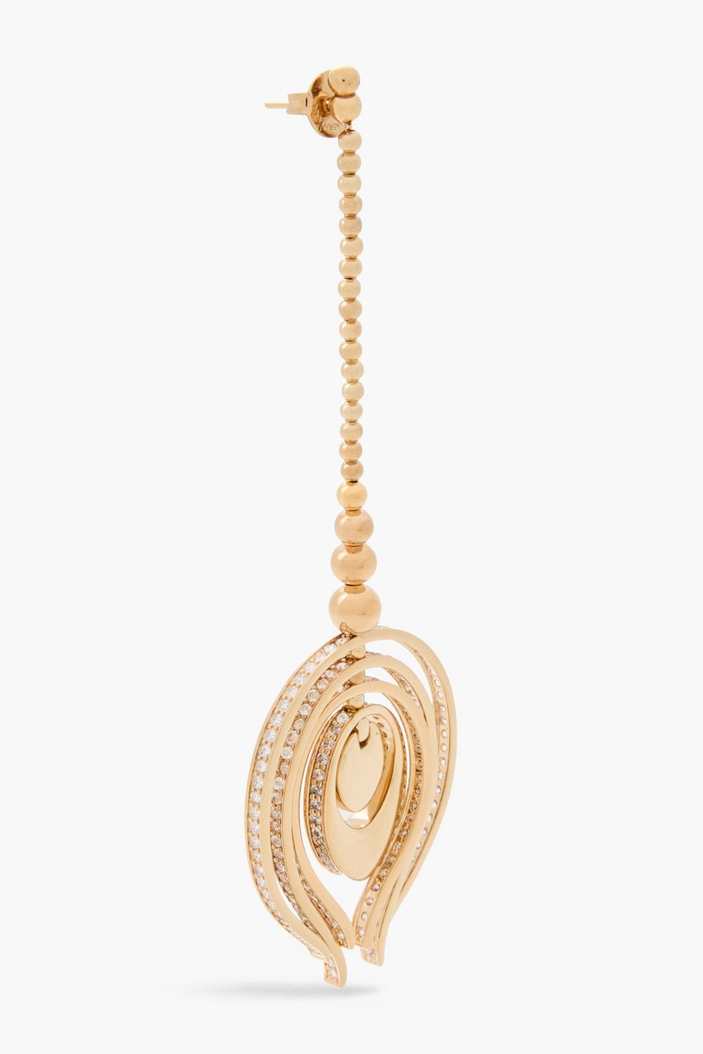 ZIMMERMANN Gold-tone crystal earrings