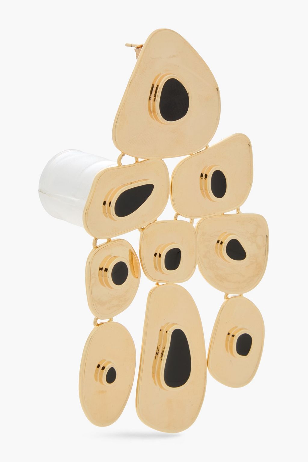 ZIMMERMANN Gold-tone enamel earrings