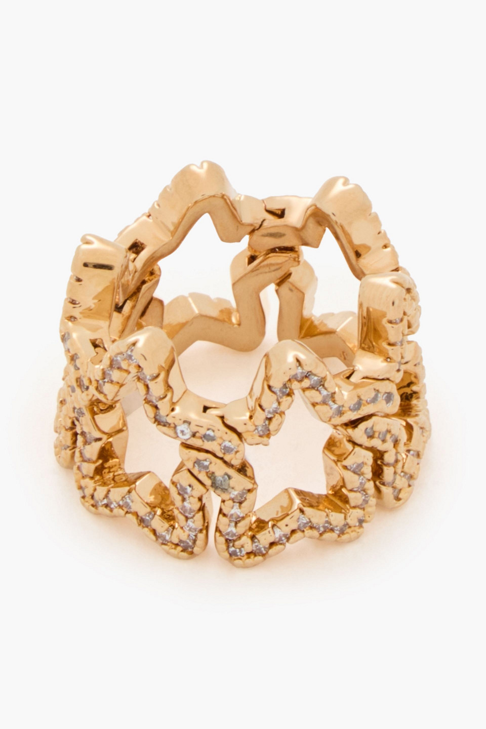 Zimmermann Gold-tone Crystal Ring