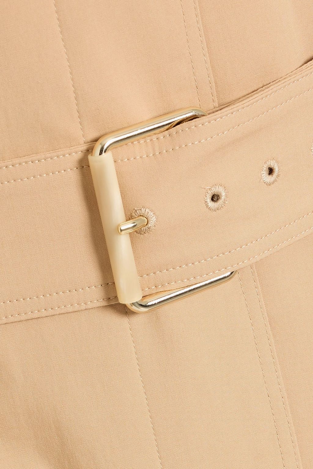 MAX MARA Memo cotton-blend gabardine trench coat
