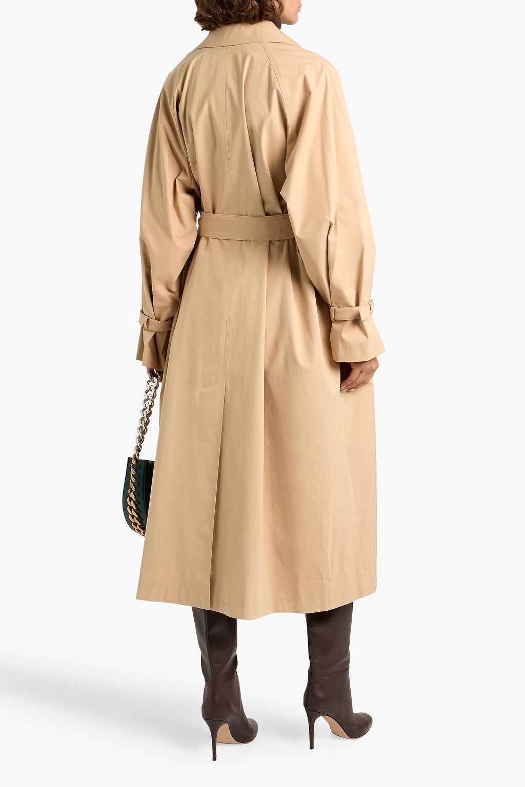 MAX MARA Memo cotton-blend gabardine trench coat