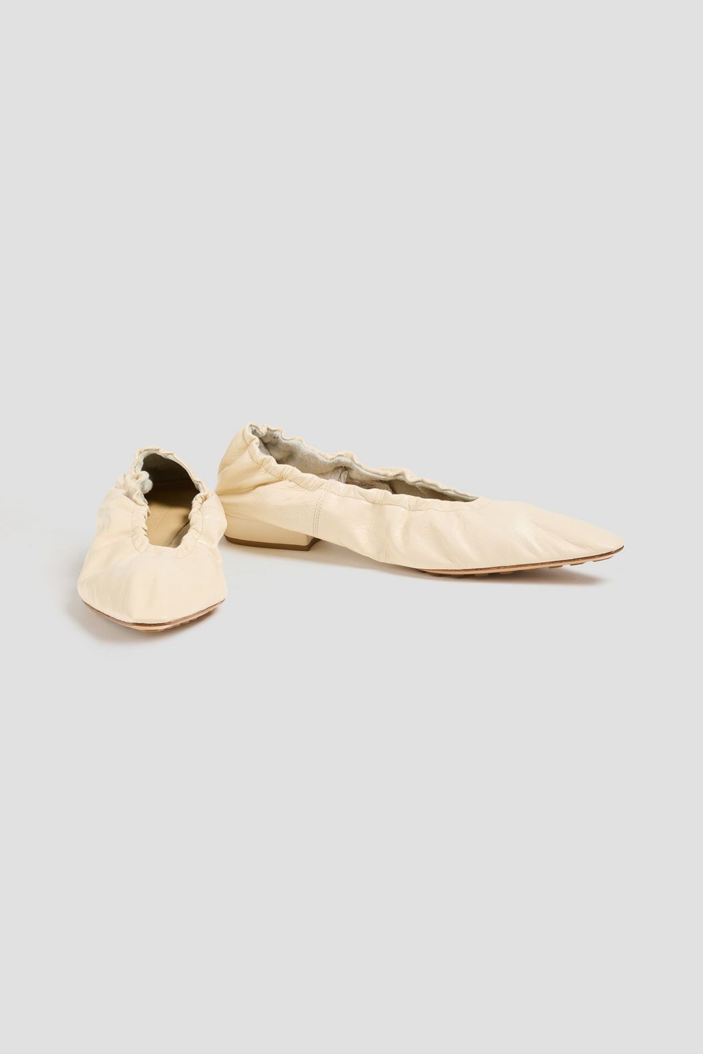 BOTTEGA VENETA Leather ballet flats