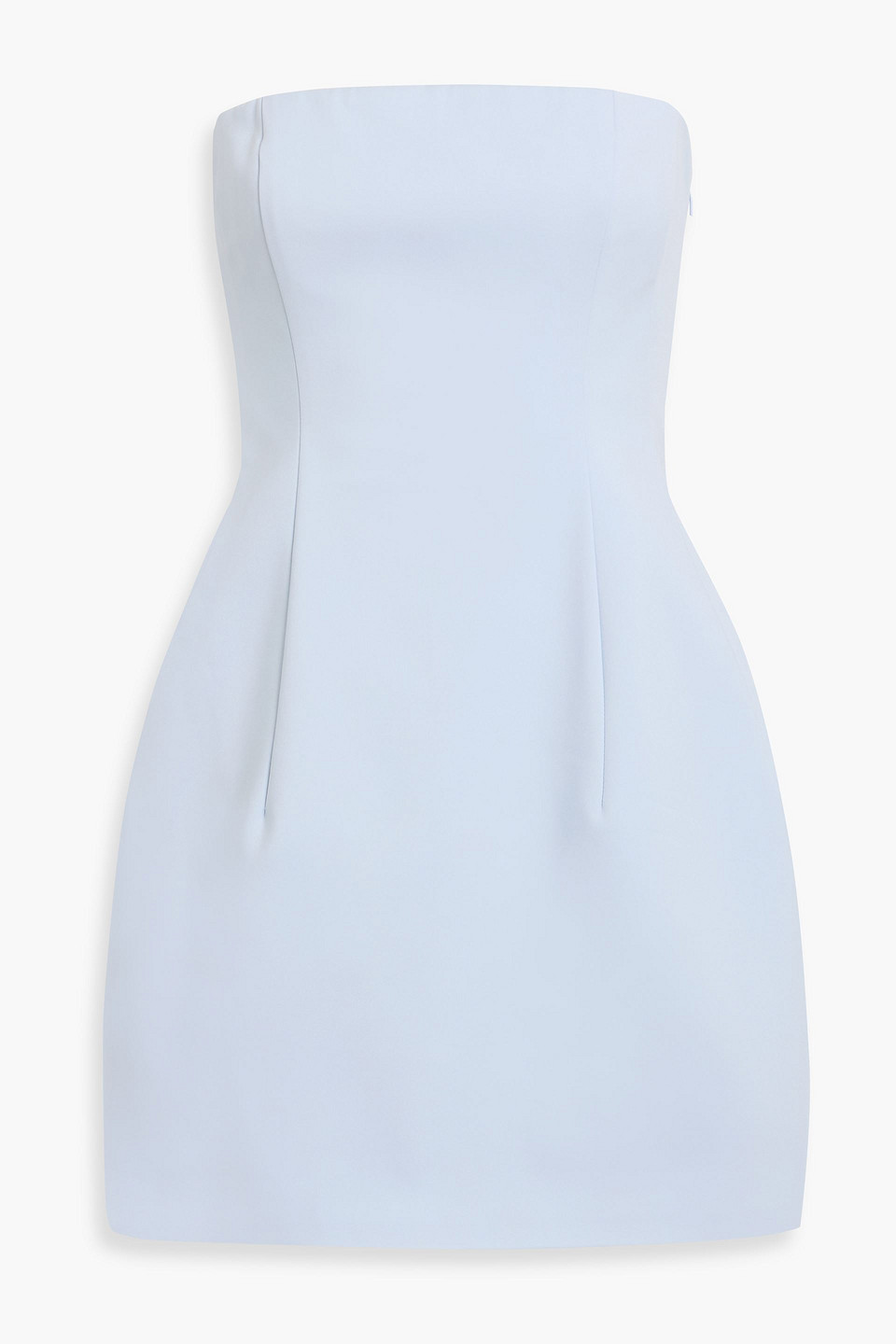 Simkhai Womens Arta Bustier Strapless Cotton-blend Mini Dress Periwinkle Sky In Blue