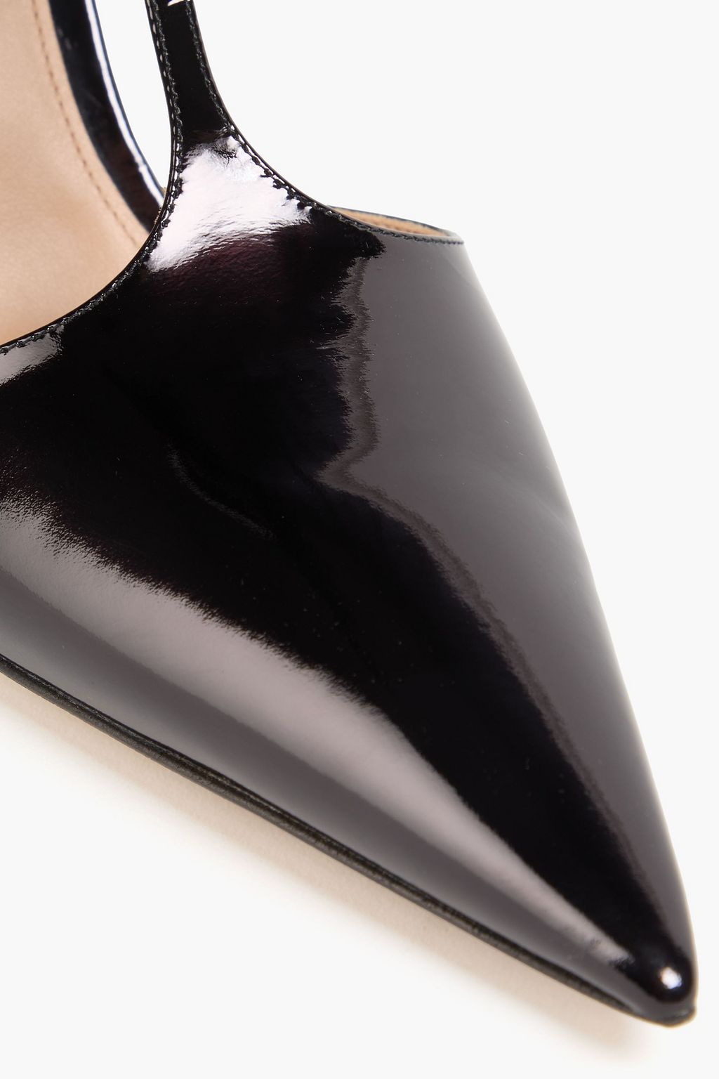 BOTTEGA VENETA Rocket patent-leather pumps