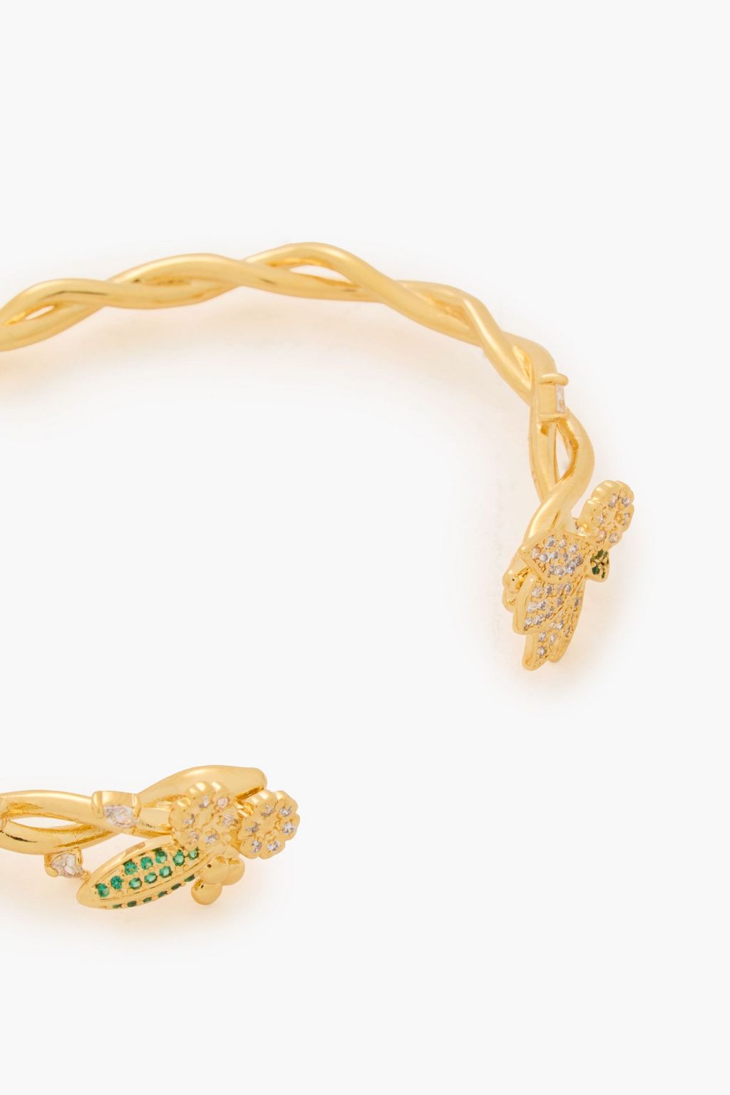 ZIMMERMANN Gold-tone crystal cuff