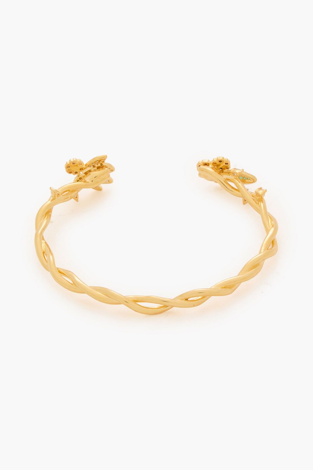 ZIMMERMANN Gold-tone crystal cuff