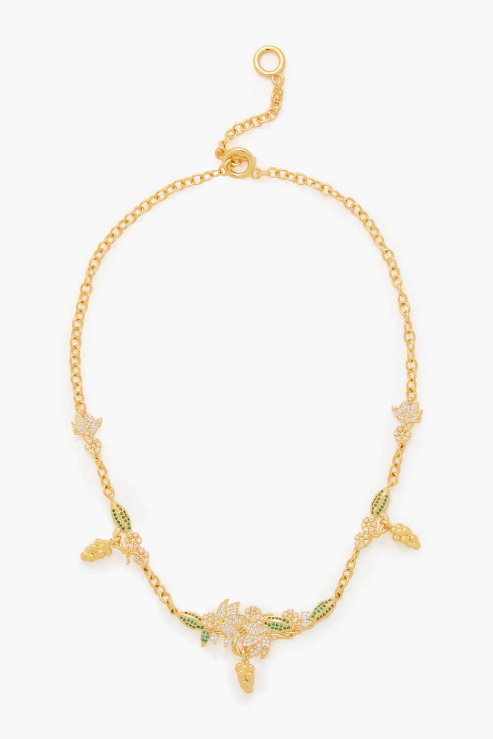 Zimmermann Gold-tone Crystal Necklace