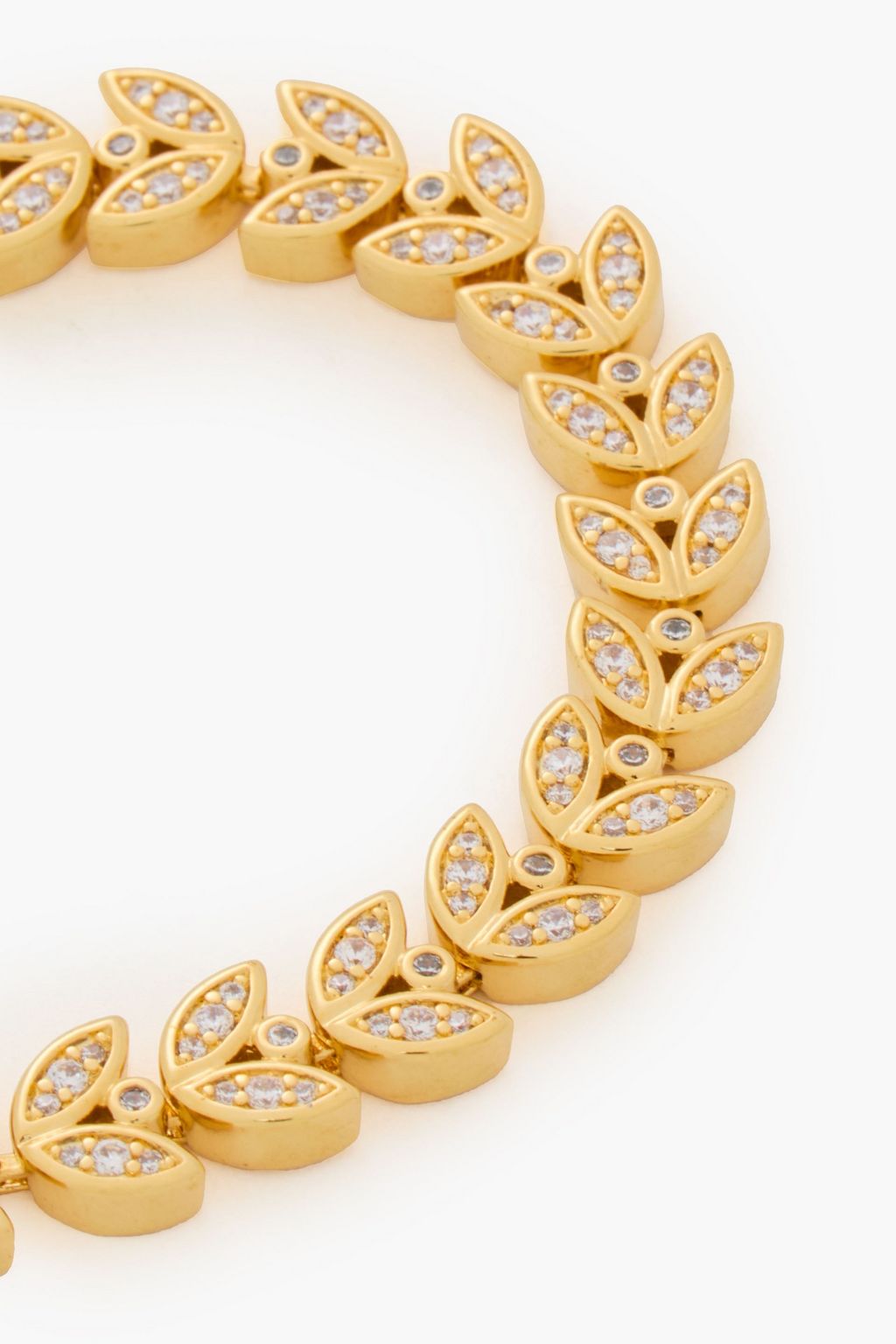 ZIMMERMANN Gold-tone crystal bracelet