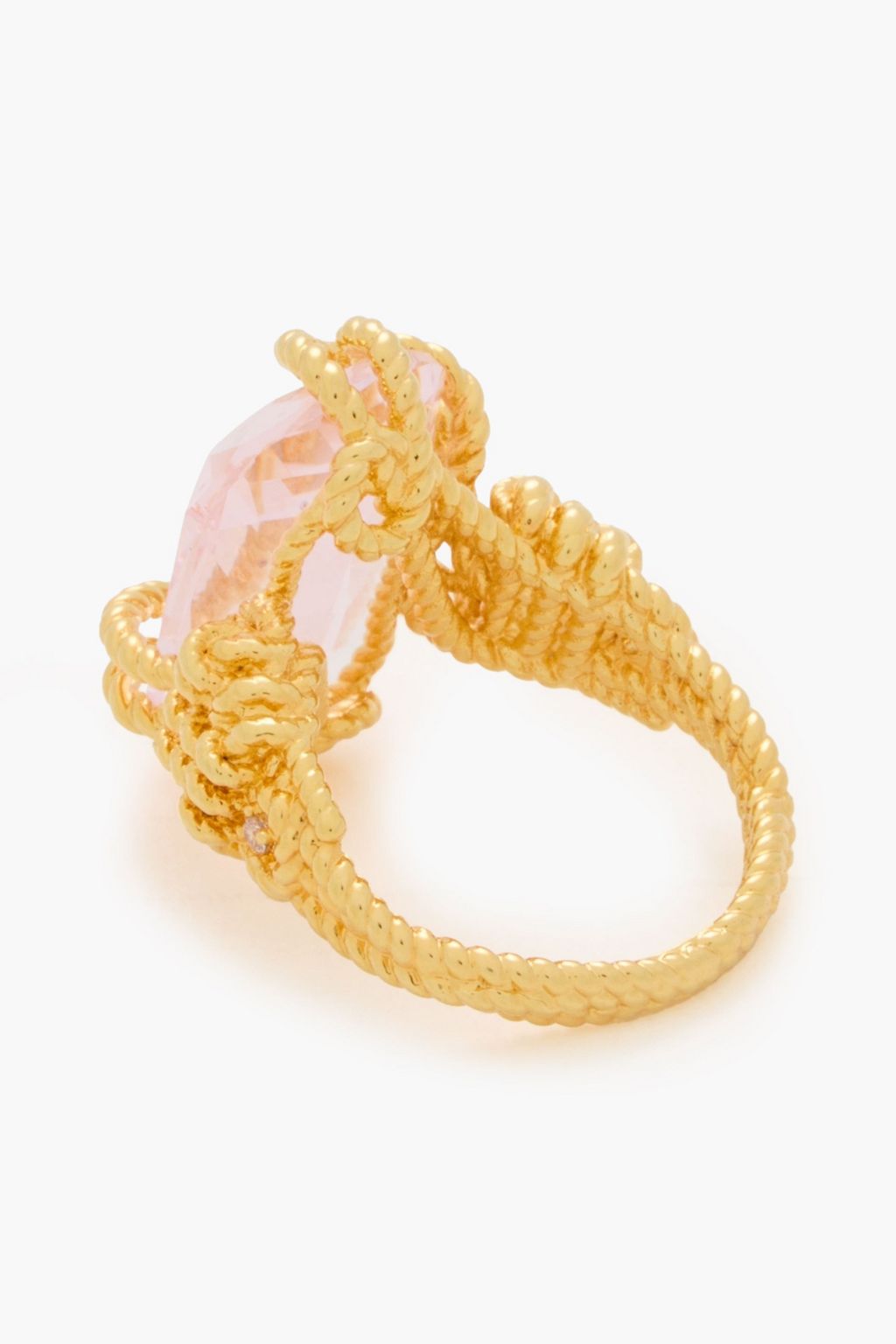 ZIMMERMANN Gold-tone stone and crystal ring