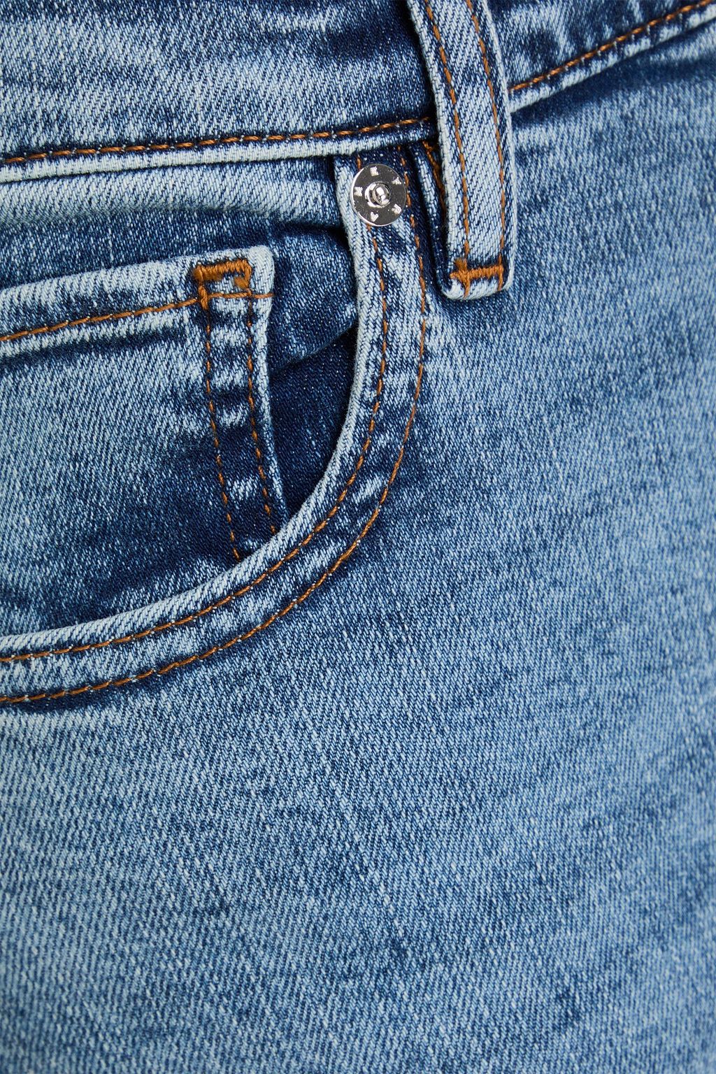 FRAME Le Sleek Straight high-rise straight-leg jeans