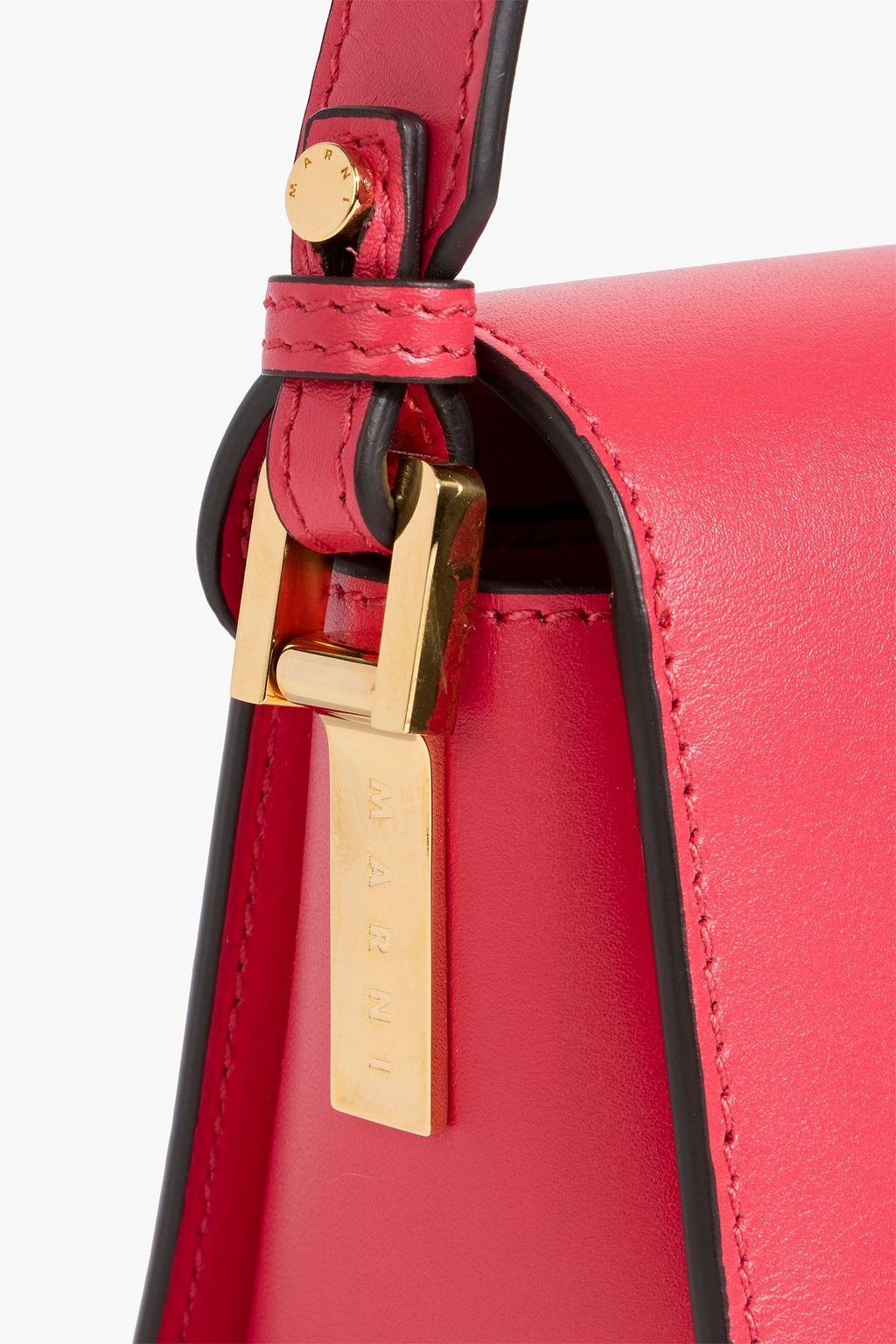MARNI Trunkaroo mini leather shoulder bag
