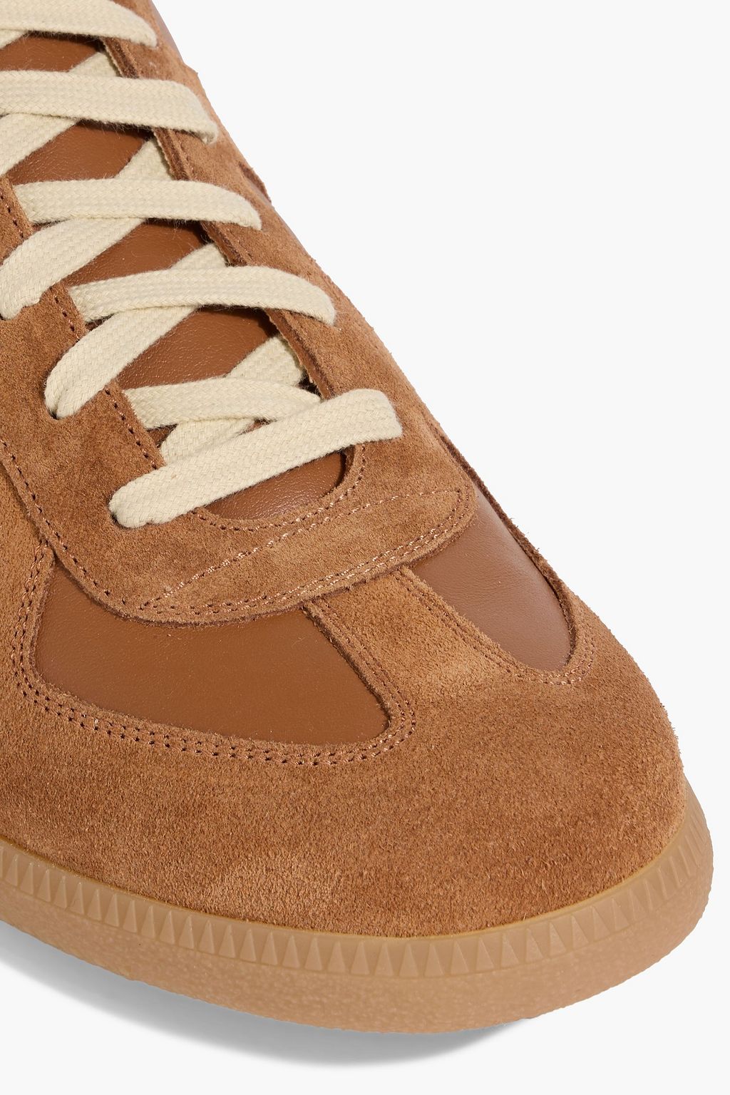 MAISON MARGIELA Replica leather and suede sneakers