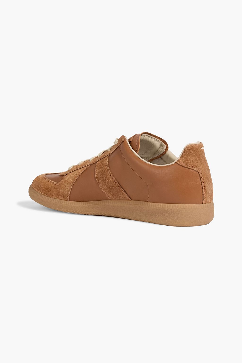 MAISON MARGIELA Replica leather and suede sneakers