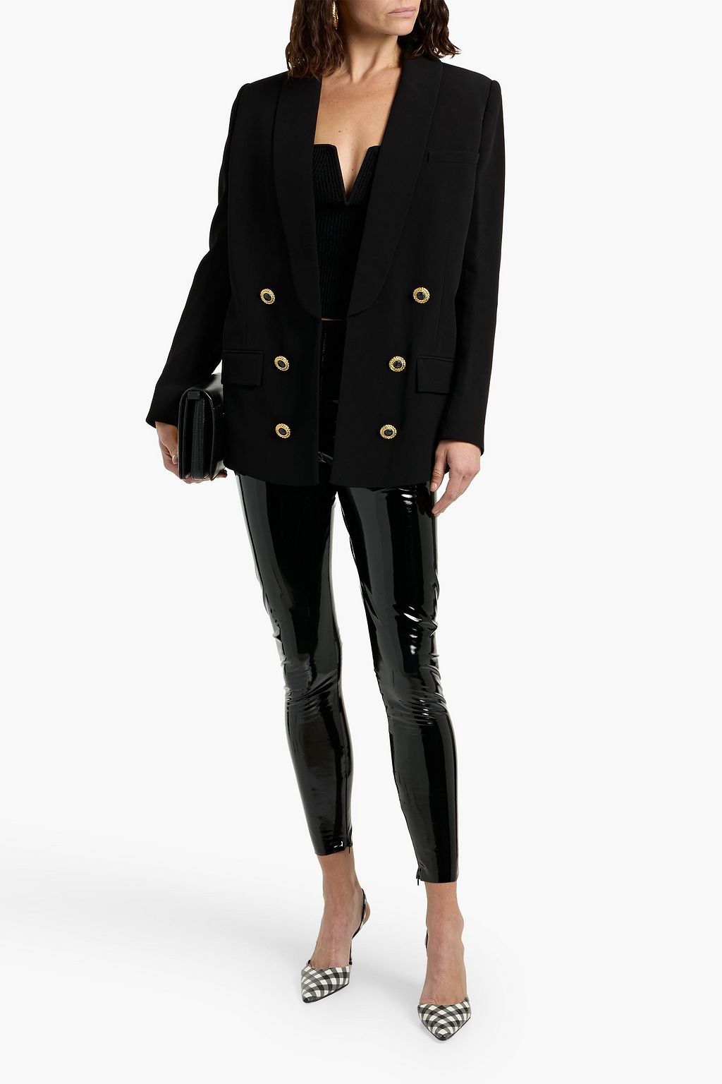 BALMAIN Crepe blazer