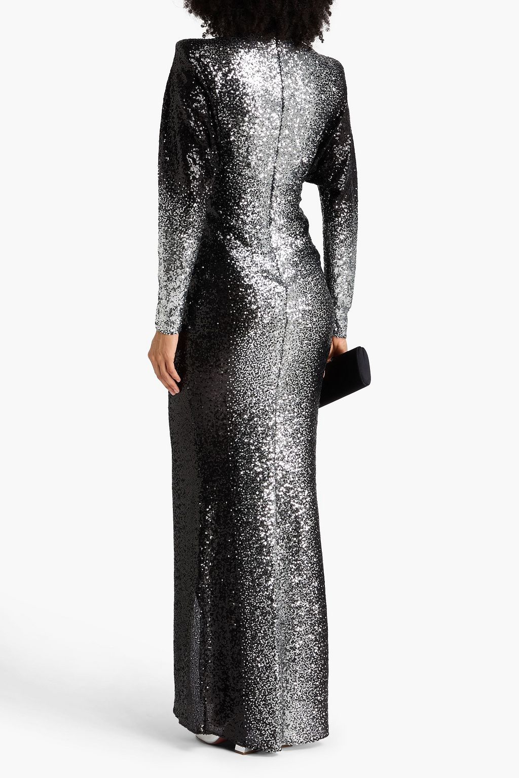 ZUHAIR MURAD Dégradé sequined tulle gown