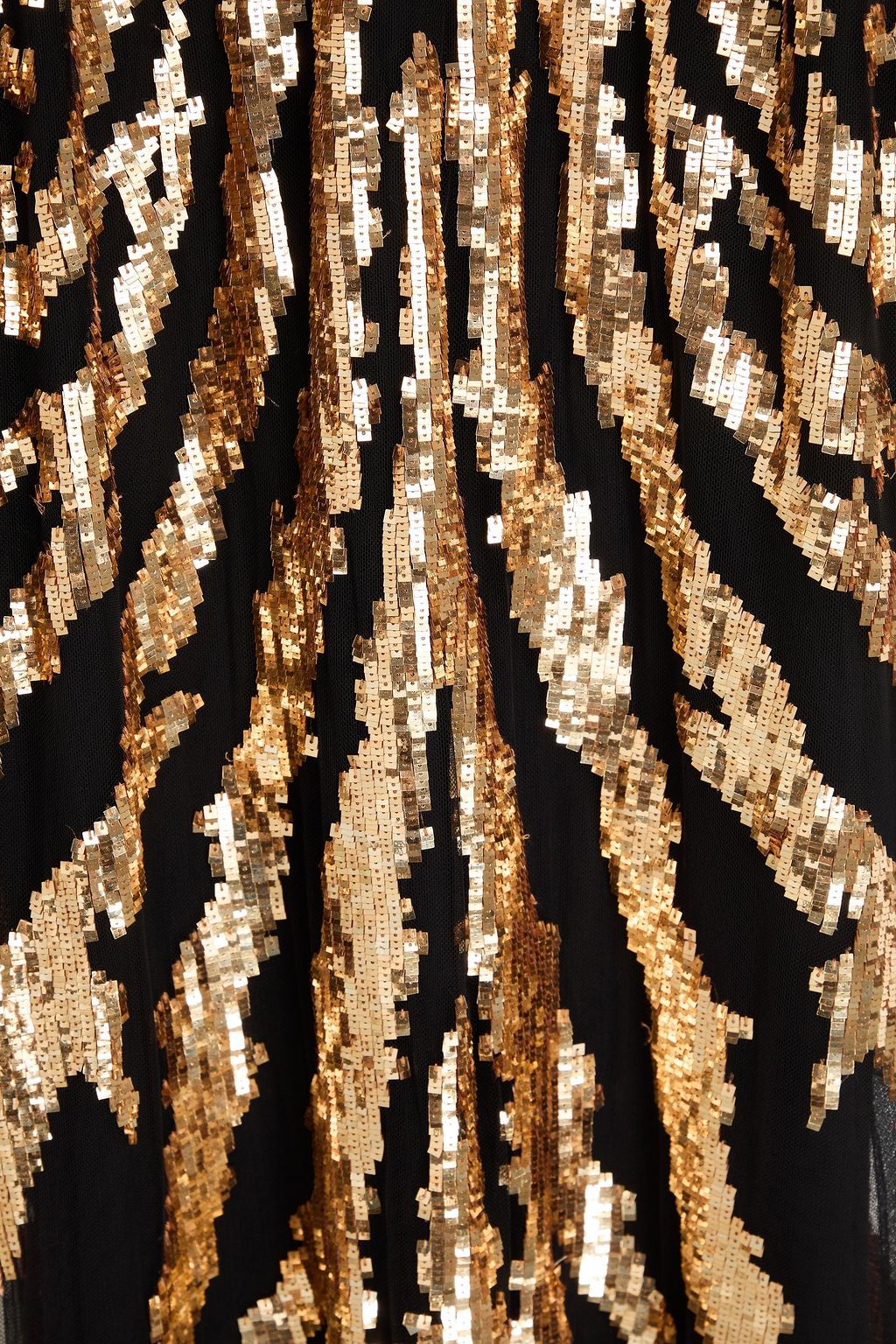 ZUHAIR MURAD Cutout sequined tulle gown