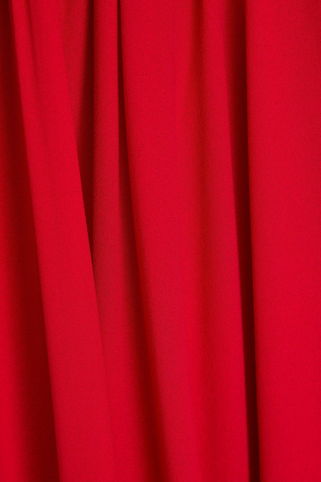 ZUHAIR MURAD Pleated georgette gown