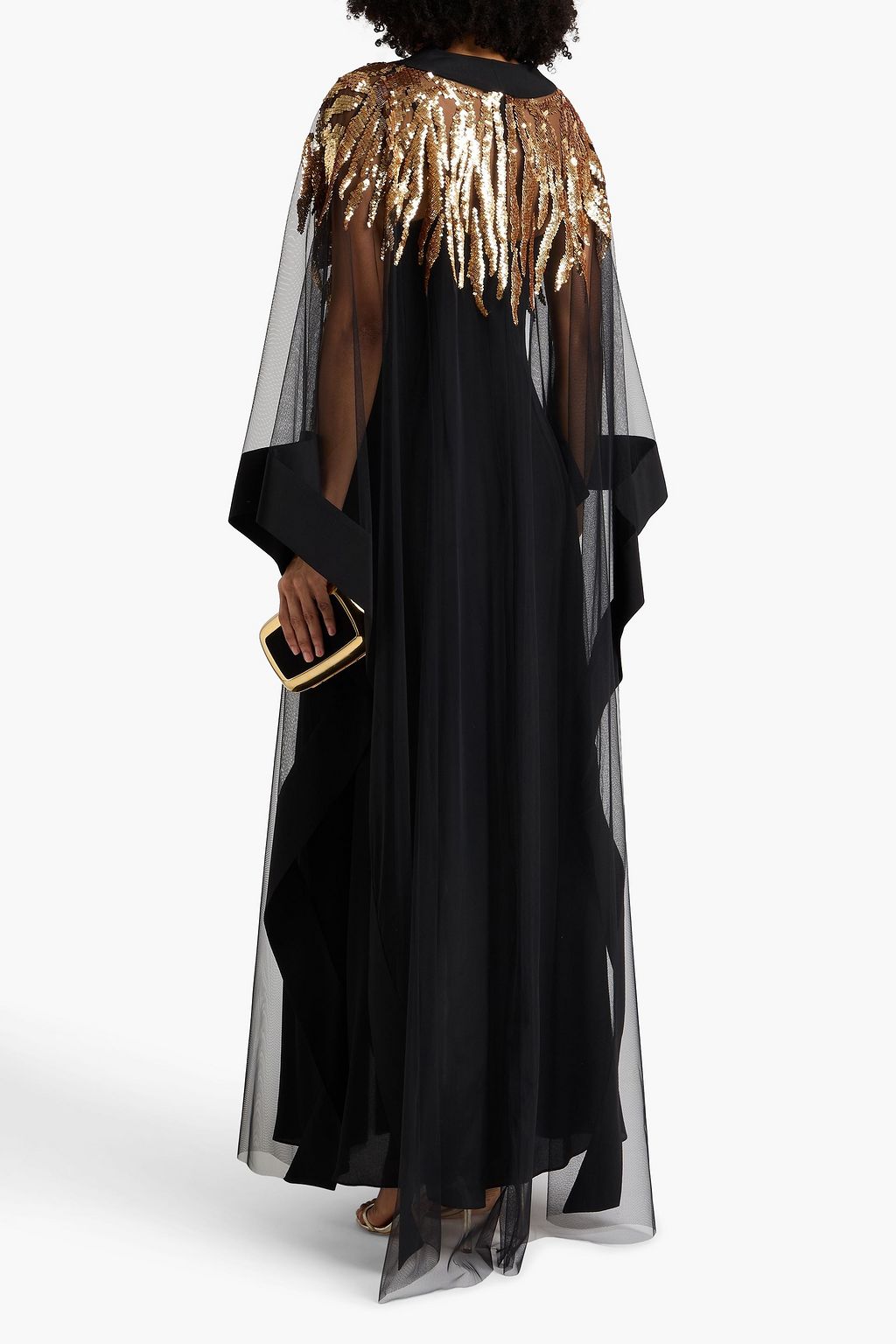 ZUHAIR MURAD Sequined tulle kaftan