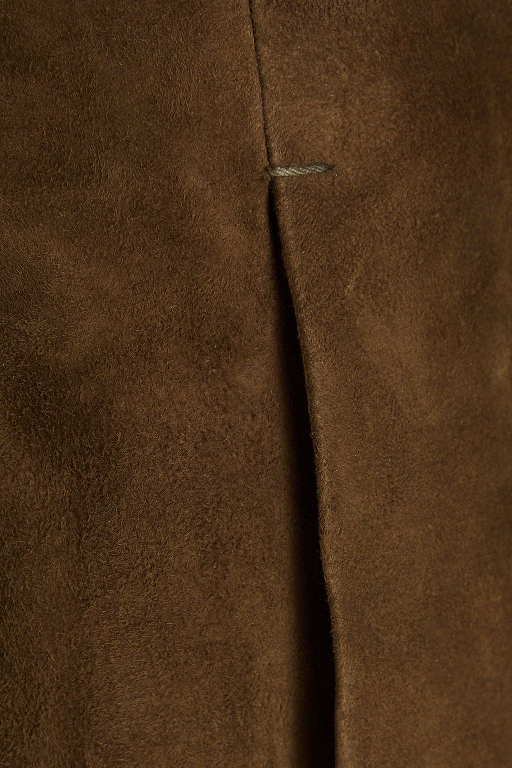 VINCE. Suede midi skirt