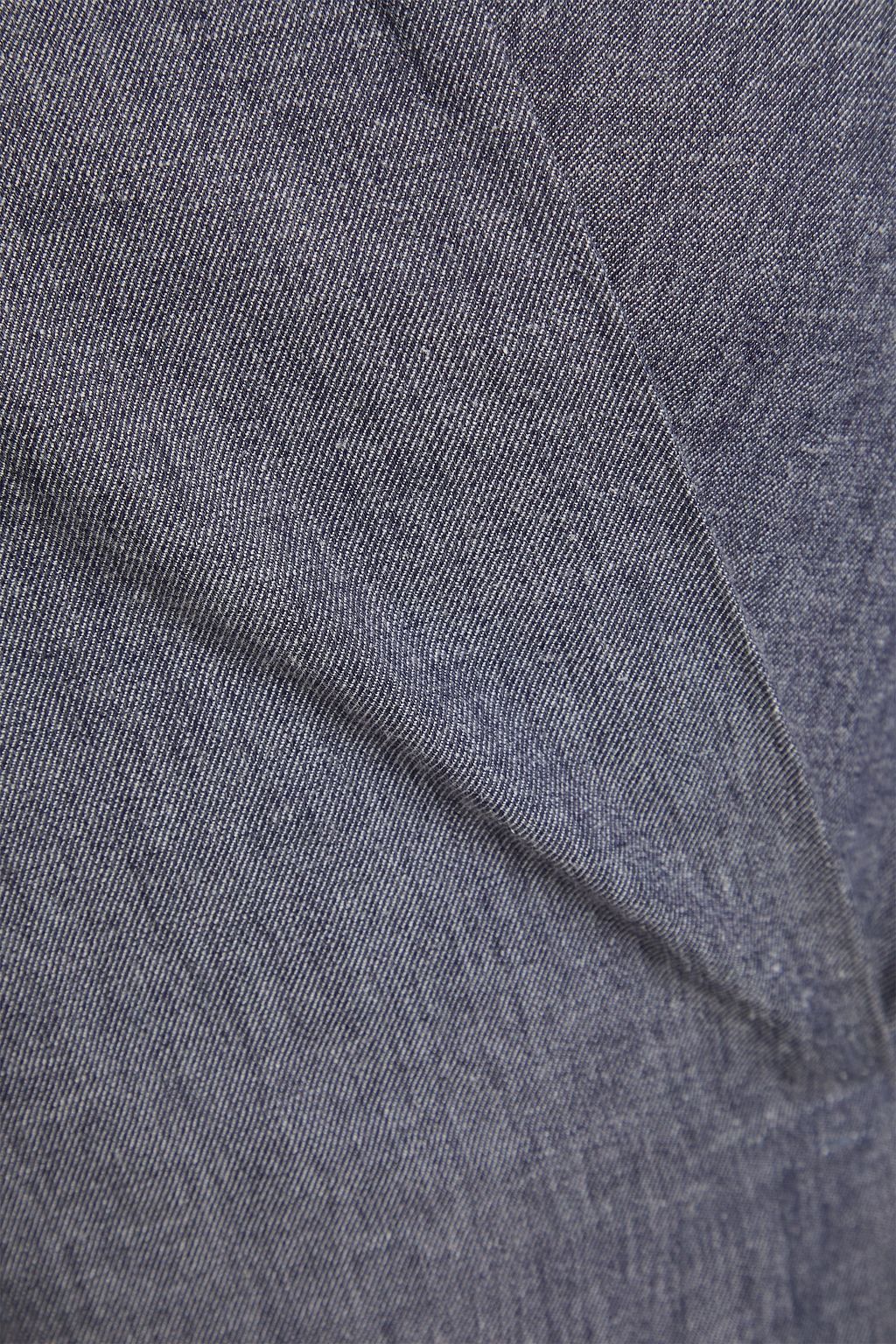 VINCE. Chambray wrap top